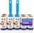 Rullo peli animali extra appiccicosi 1000 fogli,per peli di animali domestici,leva pelucchi,Rmuovi peli animali(10 rotoli con 2 ruote) – B0D8Y3HX9D