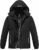 MoFiz Giacca Invernale Bambina Giacca sci Bambina Piumino Impermeabile Pile Antivento Giacche Ragazze Giacca In Softshell Con Cappuccio – B0CGHSMZZ2