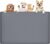 Tappetino per cibo per cani, extra large, 86 x 56 cm, in silicone, con bordo rialzato, per animali domestici di taglia piccola, media e grande, antiscivolo, facile da pulire (grigio scuro) – B0FHQCLQ7S