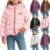 Blazer Bambina Elegante Corto – Giacca Collo Risvolto Cappotto – B0HF4NJ9XH