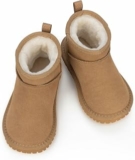 Mishansha Stivali da Neve Bambino Bambina Antiscivolo Caldi Gr.24-36 – B0FNMWBSKV