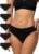 POMPEA 5 Paia Slip Donna in Morbida Microfibra, Mutande Donna Senza Cuciture Elasticizzate – B09J59N5KN