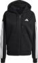 adidas Donna Essentials 3-Stripes Full-Zip Fleece Hoodie – B0CZP69STM