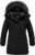 ZSHOW Cappotto con Cappuccio Antivento Giacca Lunga Caldo Invernale Giubbotto Idrorepellente Casual Parka da Viaggio Spesso Bambina – B08MZLD59Y