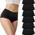 ALL OF ME 6 Pacchetti di Mutande Donna Cotone Intimo Set Mutandine Cotone Scivola Multipack Hipster Traspirante S-XL – B0CQLZ2FYP