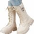 LAZAZAFI Stivali Ragazze Ragazzi Invernali Stivali da Neve Impermeabili Caldo Peluche Bambini Stivaletti All’aperto Antiscivolo Scarpe Trekking – B0DF2RDXP6