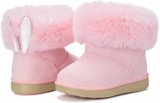 KVbabby Stivali Bambine Stivaletti da Neve Ragazze Caldo Fodera Bambini Stivali da Neve Scarpe da Invernali Antiscivolo Boots All’aperto – B0CG95DYC2