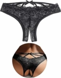 ohyeahlady Slip Donna Sexy Hot con Buco Perizoma Aperto Taglie Forti – B0FKT1K898