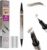 W3W 4D matita sopracciglia make up, penna sopracciglia effetto pelo,matita sopracciglia microblading,waterproof eyebrow pencil,4D Quadrato angolato + Ultra-Fine,04 Black Brown(Nero Marrone) – B0G7X1ZTXN