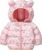 JiAmy Bambino Inverno Giacche Cappotto con Cappuccio Ragazzi Ragazze Leggero Giubbotti 6 Mesi – 4 Anni – B0DCZ82GJY