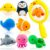 Giochi Bagnetto Neonato, 9 Pezzi Giocattoli da Bagno Galleggianti a Forma di Animali Marini, Giochi d’Acqua per Bambini, Squirt Toys per Vasca e Piscina, Regalo per Ragazzi e Ragazze – B0F4R8YDPT
