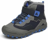 Mishansha Bambino Stivali Invernali Ragazza Caldo Stivaletti Ragazzi Scarpe da Escursionismo Antiscivolo, Gr.24-38 – B08GFNCRTY