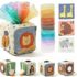 Quercetti Jumbo Peggy Mosaico Bambini, Giochi Bambini 2 Anni fino ai 5 Anni, Chiodini per Bambini 3 Anni, Costruzioni per Bambini 3 Anni Creative con 16 Chiodini e 4 Piastre, Made in Italy – B084JKBD7J