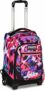 Mitama Trolley Scuola DR Junior TYELOVE, Fucsia e Viola, Con Mega Scomparto e Doppia Maniglia, Scuola Elementare e Media, Trolley Tempo Libero, Bambina e Ragazza – B0F67D422Z