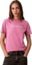 Calvin Klein Donna T-Shirt Maniche Corte Logo Classic Regular Fit – B0F4NTBY9F
