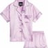 T-Shirt Estiva Bambina 2 Pezzi, Maglietta a Maniche Corte per Bambine in Cotone Morbido, con Disegni di Unicorno, Coniglio e Cuori, Scollo Tondo e Maniche Volant – B0DTGRD8R2