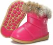 Gaatpot Stivali per Bambine e Ragazze Stivaletti da Neve Scarpe con Invernali Stivale con Imbottitura Calda Impermeabili PU Unisex – Bambini – B09BF9N2WR