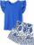 Arshiner Set di Abbigliamento per Ragazze T-shirt Estiva Pantaloncini Completo Bambini Cotone Maniche Volant Set di Abbigliamento per il Tempo Libero Moda Due Pezzi Ragazze con Tasca 6-14 Anni – B0G4QNFP9F