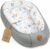 Riduttore lettino neonato – 90×50 cm baby nest trasportabile per neonati nido culla pod cocoonababy babynest antisoffoco Gufi Grigio Chiaro – B08C9ZYCH6