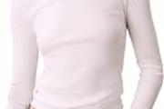 Calvin Klein LS Woven Label 2×2 Rib Crew Top Lv047e205g Altri Top Donna – B0F4NW8YRL
