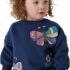 DivingBirds Abiti da bambina a maniche lunghe lavorato a maglia con fiocco e gonna a quadri con volant, set da 2 pezzi per bambini autunno inverno vestito casual per ragazza 12 mesi -6 anni – B0FZB6M9R6