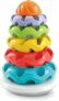 Clementoni Baby Stacking Rings, Anelli Impilabili, Torre di 5 Anellini, Bambini 6-36 Mesi, Gioco Prima Infanzia Made in Italy, Linea Play For Future, Stimola Manualità e Percezione Visiva, 17103 – B01EI7JX08
