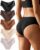 ALL OF SHE 5 Pack di Mutande Senza Cuciture Donne a Vita Media scivolamenti Morbidi Mutandine Senza Cuciture Biancheria Intima Donne Multipack XS-XL – B0DD3XM8S2