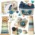 Giochi Bambini 6 Mesi in su,5 in 1 Giochi Montessori,Giochi Sensoriali per Neonati con Tirare la Corda,Giocattolo di Classificazione e Impilamento delle Forme,Xilofono,Regalo Neonato 6 Mesi – 3 Anni – B0FDKR66SV