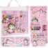 JEMIDI Mantella Antipioggia Bambino Bambina – Poncho Impermeabile Bambini – Mantellina Pioggia – Cambia Fantasia Bagnato – Abbigliamento Unisex – con Tasca e Borsa – B0D362SQTK