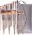 HEYMKGO Pennelli Make Up, 15 Pezzi Set Pennelli Trucco Professionale con Trousse in Pelle PU, Champagne Gold Kit Pennello Trucco Occhi Makeup Brushes Regalo per Ragazze Donne Compleanno San Valentino – B0CQX5MLRT