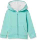 Amazon Essentials Bambine e Ragazze Felpe con Cappuccio Foderate in Pile con Cerniera – B07HLCQ537