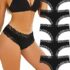 NUOZA Mutande Donna Cotone Vita Alta Slip Pacco da 5 Intimo Culotte Donna Mutandine Elastico Pancia Piatta Underwear – B0DR8C3F4T