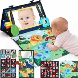 hahaland Specchio Neonato Giochi Tummy Time Montessori 0 3 6 12 Mesi – B0C39PCFLT