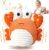 Vanplay Granchio Che Cammina Neonato Giochi Neonato 3-6 6-9 9-12 Mesi Peluche Musicale Tummy Time Regalo Bambino 1 2 3 Anno – B0DP6HHVZR