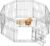 Yaheetech Recinto per Cani 8 pz 52 x 61 cm Conigli Cuccioli Animali Domestici da Interno Esterno Giardino in Ferro Recinzione – B0CGHLBV17