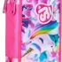 SJ GANG STYLE JAM GANG Astuccio Scuola 3 Zip LED UNICORN GIRL, Viola, Triplo Scomparto, 45 pezzi, Set cancelleria incluso, Pratica chiusura con zip, Scuola elementare, Bambina – B0GKQFLR4B