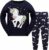 MIXIDON Bambine 2 Pezzi Pigiama a Maniche Lunghe per Ragazze Pajama Set 100% Cotone 2-12 Anni – B08BHVLTFW