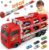 Aoskie Transporter Truck Macchinine Giocattoli per Ragazzi 3 4 5 6 Anni, Camion con 6 Macchinine Tiranti in Lega, Regalo Caldo Auto per Bambini – B0CGM1VSZK