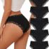 ALL OF SHE Mutande Donna Cotone – Slip Donna Cotone Morbido con Pizzo, Biancheria Intima Comoda e Traspirante, Confezione da 5 Slip, Taglie S-2XL – B0FJ7ZC5BY
