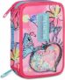 Mitama Astuccio Scuola 3 Scomparti, SUPER TRIPLO BUBBLE DREAMS, Contenuto 47 pz, Completo di Matite, Pennarelli, Portapenne Scuola Elementare Bambina – B0F67DTWSV