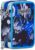 Seven Astuccio Scuola Elementare, 3 scomparti, Medie, con Matite, Pennarelli, Penne, 3 Zip, Hue & Writes, Bambino, Ragazzo, blu – B0DZHH3P6S