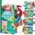 hahaland Libri di Stoffa per Neonati 0 3 6 Mesi, Libretto Morbido Sensoriali con 9 Dinosauri Interattivi, Giochi attività Prima Infanzia – B0CLGDMRNW