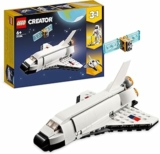 LEGO 31134 Creator Space Shuttle, Set 3 in1 con Astronauta e Astronave Giocattolo, Giochi per Bambini e Bambine dai 6 Anni in su, Idea Regalo Creativa – B0BBRYHTPS