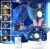URAQT Proiettore Stelle Soffitto Bambini, Luci Notte per Bambini, 360°Rotazione Musicale Luce Notturna Bambini Proiettore, 6 Films Proiettore Soffitto,8 musica,con Telecomando e timer, Regalo Neonato – B08CDS82B8