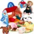Chicco Passeggino per bambole My First Doll, Per bambini a partire dai 3 anni, Passeggino giocattolo con 4 ruote, Leggero e facile da piegare, Seduta in tessuto e cappottina ripiegabile – B0DXFR5MJC