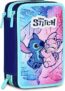 Seven Astuccio Lilo & Stitch Scuola 3 Zip, Celeste e Rosa, Portapenne Triplo Scomparto Completo Di Penne, Matite, Colori, Scuole Elementari, Bambina – B0F9B2TFHJ