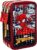 Clondo Astuccio 3 Scomparti Scuola Bambini Per Spiderman Fan Completo 44 Pezzi – Effetto 3D con Personaggi – 20x12x7 cm – Kit Cancelleria Triplo Corredo Elementare e Primaria 6+ Anni – B0H2JX66C1