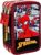 Clondo Astuccio 3 Scomparti Scuola Bambini Per Spiderman Fan Completo 44 Pezzi – Effetto 3D con Personaggi – 20x12x7 cm – Kit Cancelleria Triplo Corredo Elementare e Primaria 6+ Anni – B0H2JX66C1