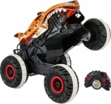Hot Wheels Monster Trucks Macchina Telecomandata- Tiger Shark l’Inarrestabile Veicolo Radiocomandato, fuoristrada 4×4, Giocattolo per Bambini 4+ Anni, HGV87 – B09L2S9BB9