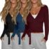 ROSS CAMP Pantaloni da jogging da donna in cotone, pantaloni lunghi da allenamento, comodi da jogging, con gamba larga, con elastico in vita – B0DHLBBW61